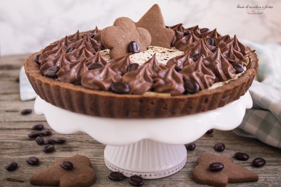 MASCARPONE CROSTATA ET MOUSSE AU CHOCOLAT ET AU CAFÉ