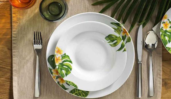 Ensemble de table tropicale - design by Tognana