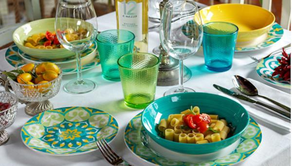 Collection Metropolis, Ligne Jungle - Service d'assiettes Tognana