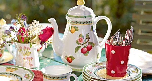 Assiette pour le petit-déjeuner French Garden: le style classique revisité par Villeroy & Boch