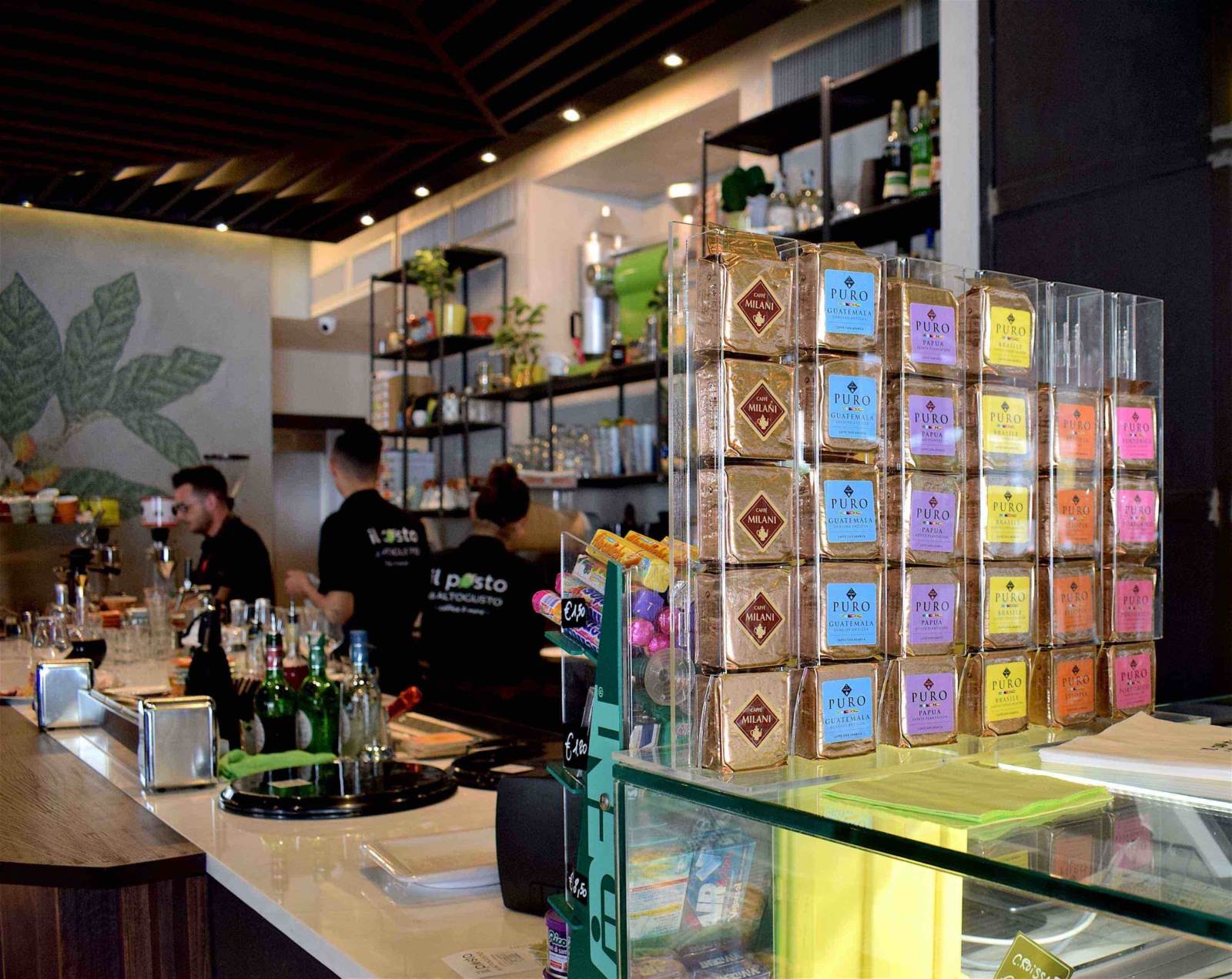 Il Posto di Altogusto à Sassari, une source d’idées avec les cafés de Milani