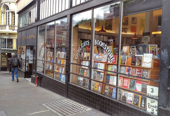 La librairie City Lights, fondée en 1953 (ph. Federica Maule)