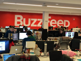 La redazione di BuzzFeed a New York.