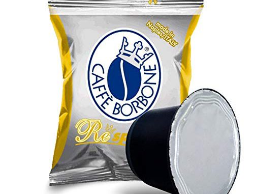 Bourbon Coffee Respresso Gold Mixture - Paquet de 100 Capsules - Compatible Nespresso®