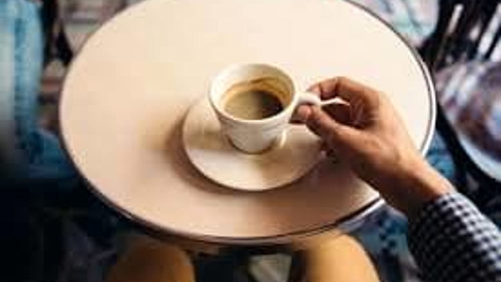 Boire du café, c'est bon