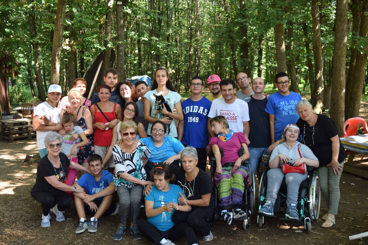 Lariano, centre d'été dédié à l'amitié et à la solidarité au parc Ontanese