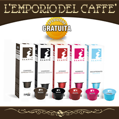 Caffitaly Espresso Coffee Ecaffè 100 Capsules de café - CHOIX