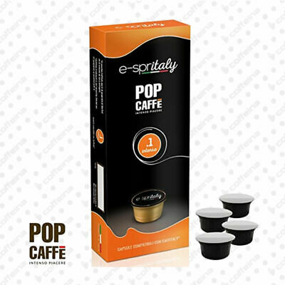 Café soufflé 100 capsules Gousses compatibles Intense Caffitaly
