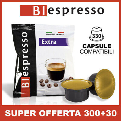 300 capsules compatibles Caffitaly Extra Caffè goût 30 capsules gratuites