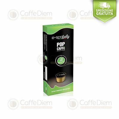 Café instantané 100 gélules compatibles Mélange à la crème de Caffitaly. 2 espritaly