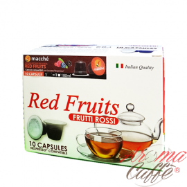CAPSULE MACCHE & # 39; CAFFE & # 39; NESPRESSO TISANE FRUTTI ROSSI
