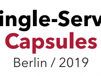 La capsule au centre de la conférence Single-Serve Capsules Berlin 2019
