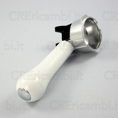 Porte-filtre blanc 2 tasses pour machine à café en grains de BIALETTI - 912360270
