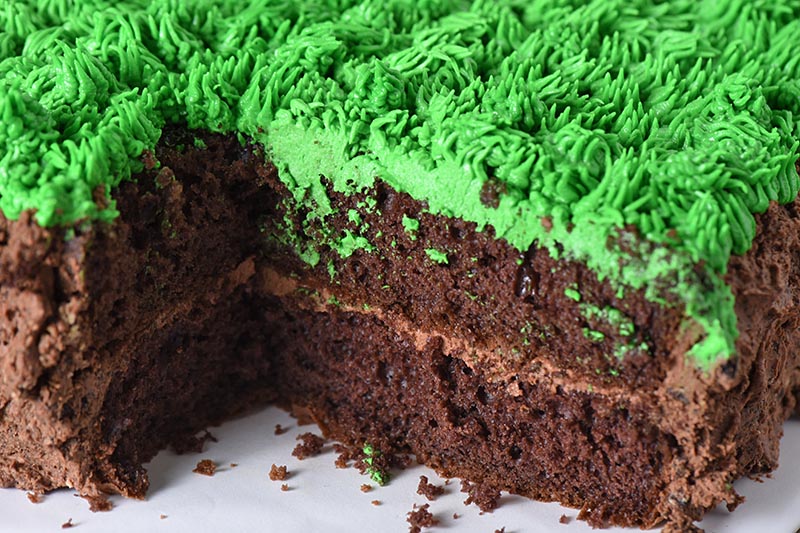 Recette de gâteau Minecraft Super Block Gr bloc aventures de Mel https://www.masakanenak.com/