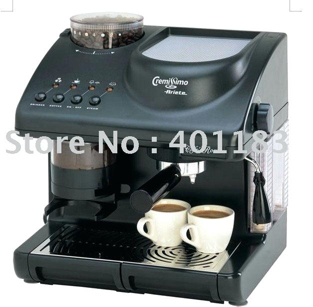 cafetière et machine à expresso avec moulin à café expresso cappuccino machine à café maxi cappuccino avec moulin