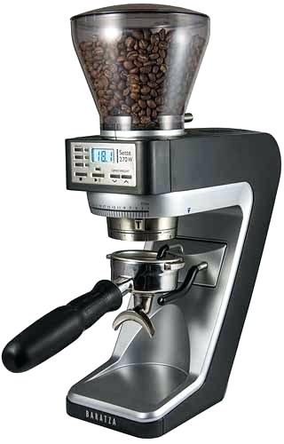 cafetière et machine à expresso avec moulin à café conique moulin à café disponible sur amazon