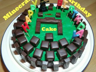 Comment faire un gâteau d'anniversaire Minecraft