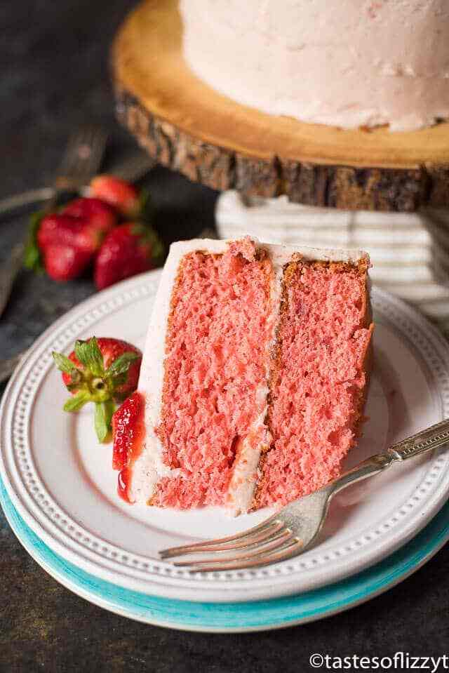 Recette facile de gâteau aux fraises