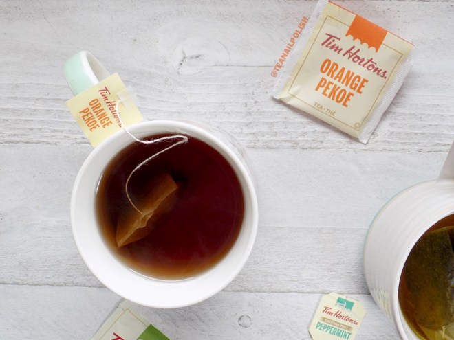 Examen des thés d'épicerie Tim Hortons - Examen du thé Orange Pekoe de Tim Hortons