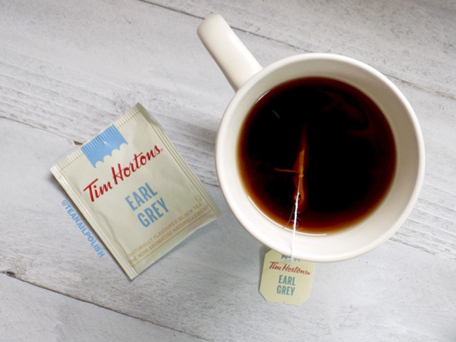 Examen des thés d'épicerie Tim Hortons - Examen du thé Earl Grey par Tim Hortons