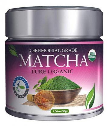 Marque de Matcha distinctement biologique