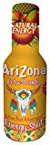 AriZona Extra Strength Energy Shot Mucho Mango, bouteille de 2 oz (12 unités), injection de caféine, avec de la caféine dérivée de thé vert, la même quantité de caféine qu'une tasse de café