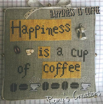 cliquez ici pour agrandir l'image de Happiness is Coffee (graphique)