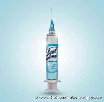 Lysol Disinfectant Syringe Meme