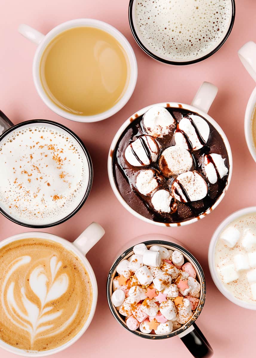types de café