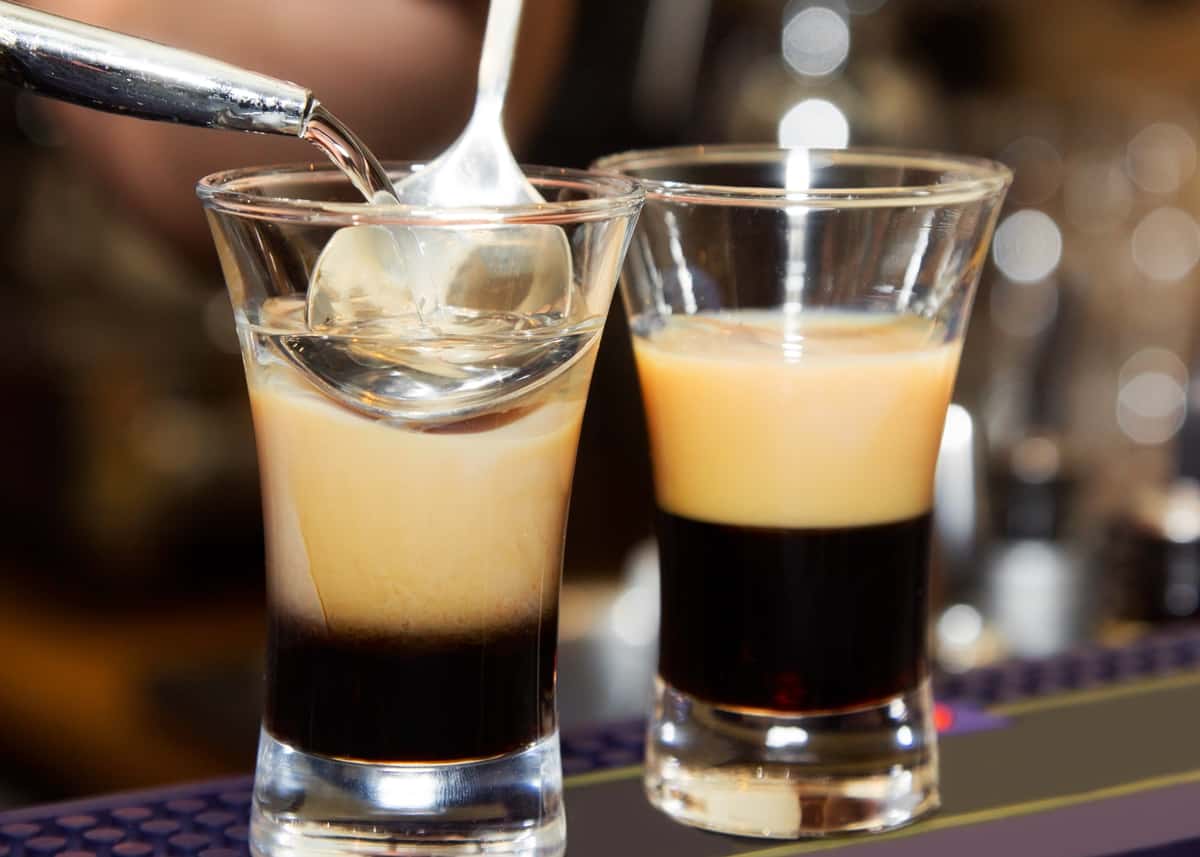 Café avec de l'alcool