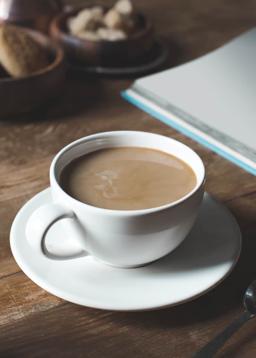types de café avec du thé