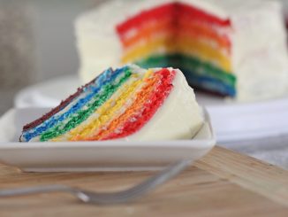 homemade rainbow layer cake recipe 4
