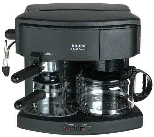Krups 985-42 Il Caffe Duomo Machine à café et expresso, noir