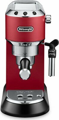 Cafetière à dosette et machine à poudre De Longhi Espresso EC685.R Dedica Style