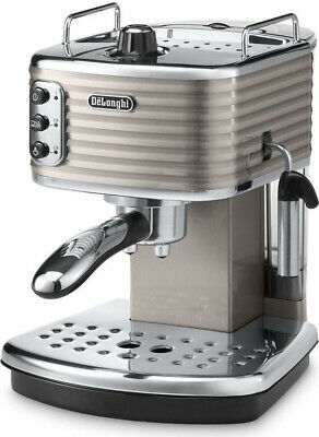 De Longhi Machine à café expresso Sculpture moulue manuelle ECZ 351.BG