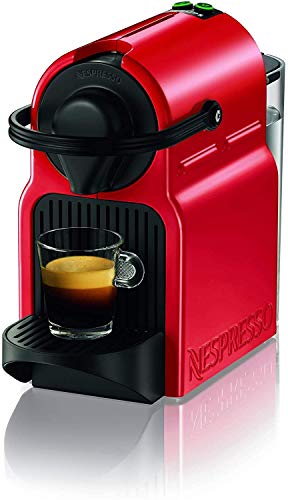 Machine à café Nespresso Inissia Espresso, capsule, 1260 W, 0,7 L, rouge (rouge rubis)