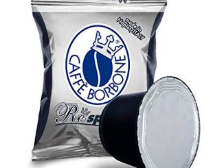Caffè Borbone Respresso, Miscela Nera - 100 Capsule - Compatibili con le Macchine ad uso domestico Nespresso®*