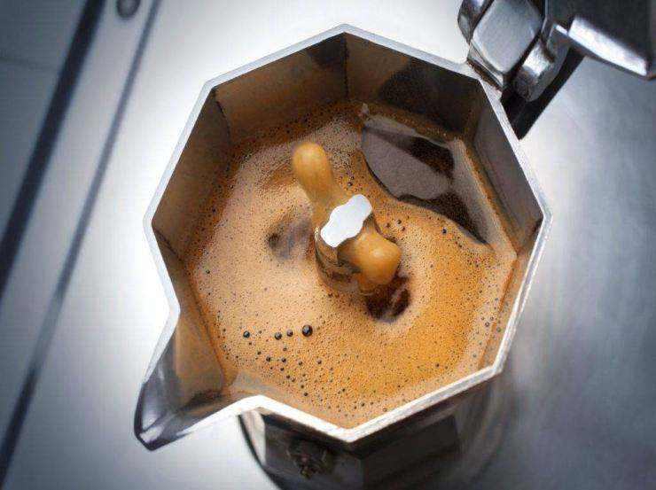 Café expresso avec cuillère impression de recette PHOTO