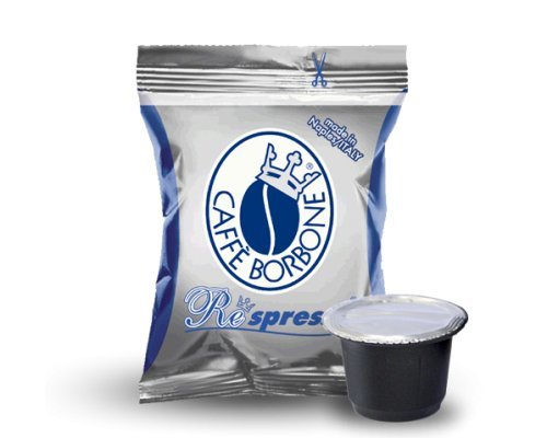 800 capsules bleues Borbone Respresso compatibles Nespresso
