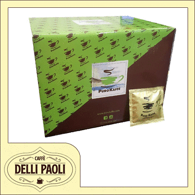 150 dosettes de papier filtre ESE 44 mm Mélange de café Purokaffè Café pur FANTASTIKO