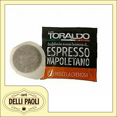 900 dosettes de papier filtre ESE 44 mm Mélange crémeux et crémeux de café Toraldo