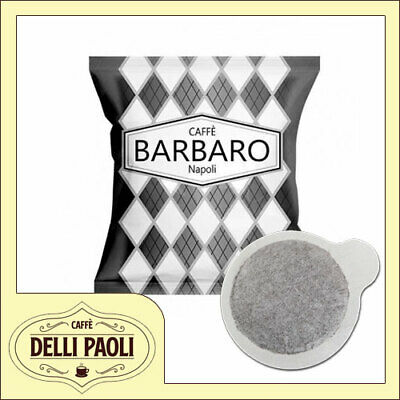 150 dosettes de papier filtre ese 44 mm Caffè Barbaro Creamy Napoli Black blend