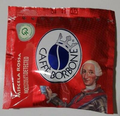 600 dosettes de café Borbone ESE 44 mm Capsules de papier filtre de mélange rouge