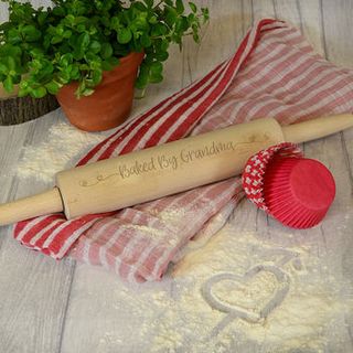 Rouleau à pâtisserie personnalisé 'Baked By'