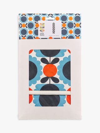 Gant de four double fleur pétoncle Orla Kiely