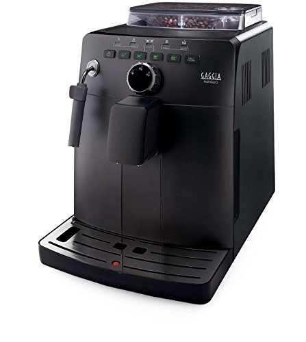 Gaggia HD8749 / 01 Naviglio - Machine à café automatique, pour expresso et cappuccino, grains de café, 15 bars, 1850W, noir