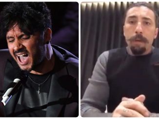 Fabrizio Moro attaque Brumotti: "Mais quelle agression, ici on m'apporte du café et du gâteau". Accablé par les insultes: "Pensez à chanter"