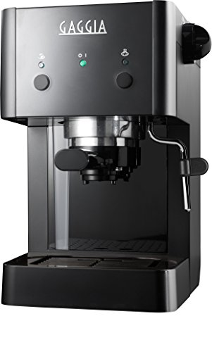 Machine à expresso manuelle Gaggia GG2016, 1025 W, 1L, noir