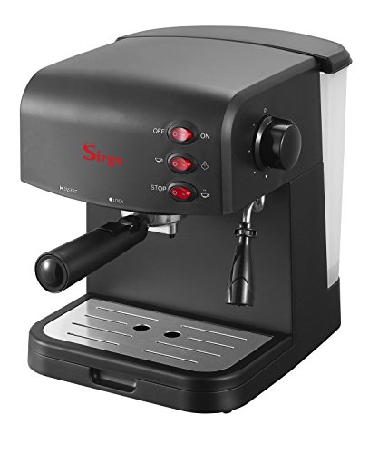 Sirge CREMAEXPRESSO Machine Espresso et Cappuccino Manuel Pompe Italienne 15 bar