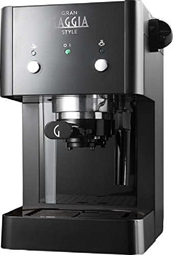 Machine à café expresso manuelle Gaggia GranGaggia Style Noir, pour café moulu et dosettes, 15 bars, Couleur Noir, RI8423 11